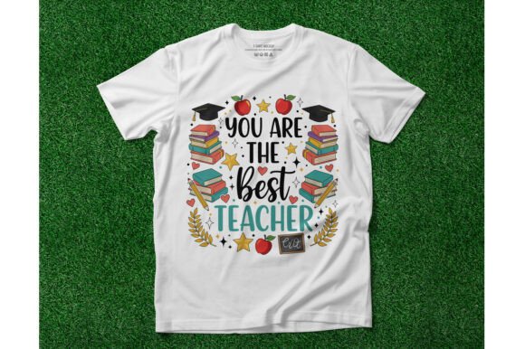 Best Teacher Colorful Design for Creative Projects