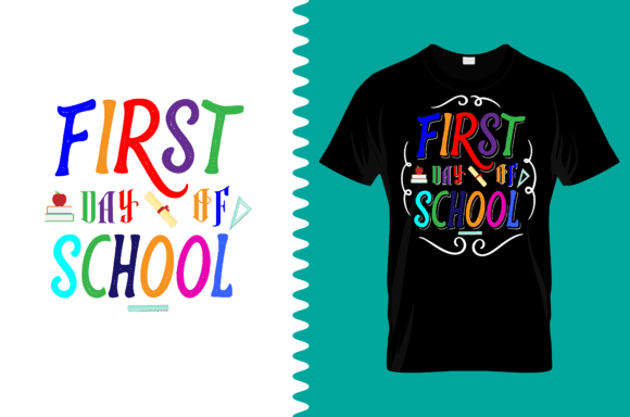 Colorful First Day of School Typography: A Practical Design Analysis