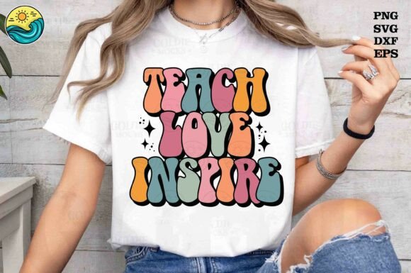 Each Love Inspire SVG and Retro Teacher Design Analysis