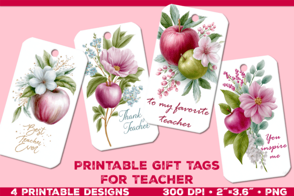 Elevating Gratitude: The Strategic Value of an Elegant Printable Gift Tag for Teacher