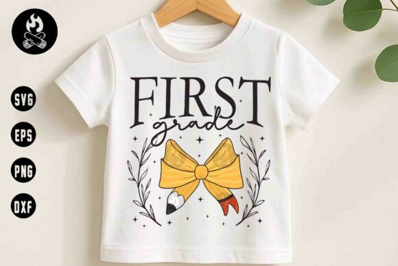 First Grade SVG: The Ultimate Guide to Creating a Sweet Pencil Bow Design for Back-to-School
