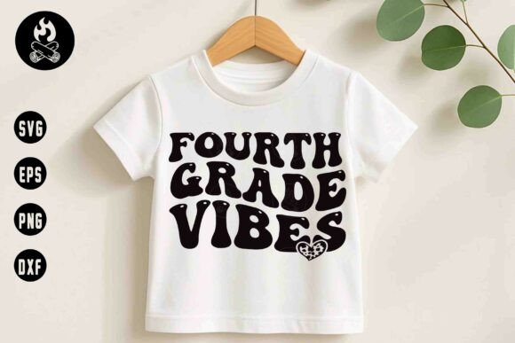 Fourth Grade Vibes SVG Retro Style: Integrating Nostalgic Design into Your Creative Workflow