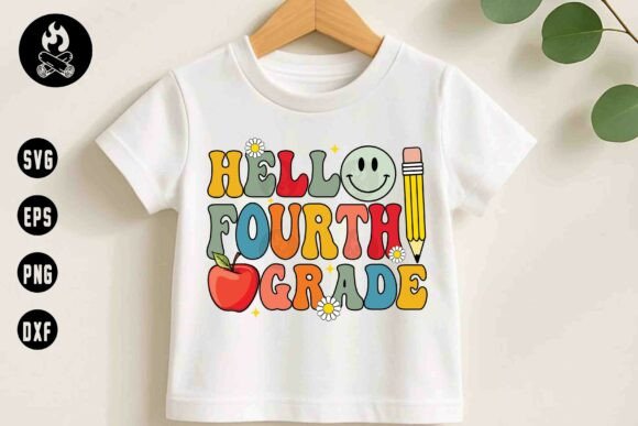 Hello Fourth GradeSVG, Elementary School