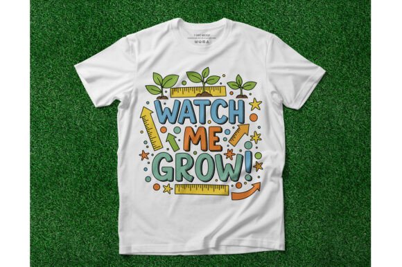 Watch Me Grow Learning Design: A Playful Typeface for Creative Projects